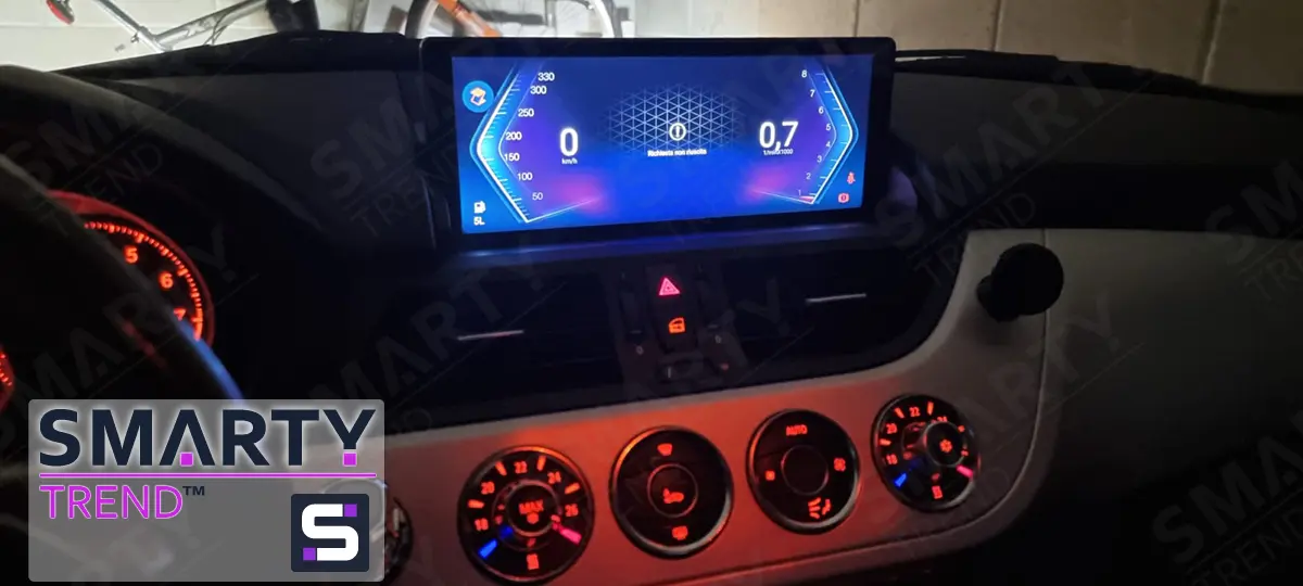  installed Android head unit BMW Z4